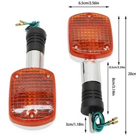 Resim Motosiklet Arka Kuyruk Işık 2x Motosiklet Yön Dönüş Işıkları Vintage Modifiye 2pcs İspanya 1 ADET 