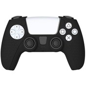 Resim Dobe Playstation 5 Slikon Koruyucu Set Siyah. Ps5 Slikon Kılıf 