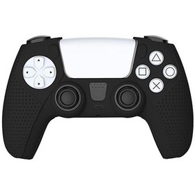 Resim Dobe Playstation 5 Slikon Koruyucu Set Siyah. Ps5 Slikon Kılıf 