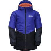 Resim Jack Wolfskin Trios Jacket K Çocuk Outdoor Ceketi Mavi 