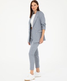 Resim Pierre Cardin Kadın İndigo Pantolon 50282103-vr028 Indigo 