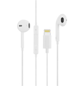 Resim Asonic As-xk100 Beyaz Lightning Konnektörlü Bluetooth Kablolu Kulak İçi Mikrofonlu Kulaklık As-xk100 
