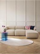 Resim innature Wolke Modüler Köşe, Özel Keten Kumaş Yumuşak Soft Oturum - Home 