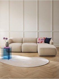 Resim innature Wolke Modüler Köşe, Özel Keten Kumaş Yumuşak Soft Oturum - Home 