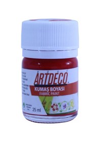 Resim Artdeco Kumaş Boyası 106 Koyu Kırmızı 