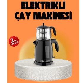 Resim Sinbo Stm 5840 Elektrikli Çay Makinesi 1800 Watt 1,7 Litre AYKANTEKNO-88647 