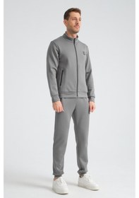 Resim Shooter Sportswear Shooter Scuba Mevsimlik Regular Fit Erkek Eşofman Takım Gri 