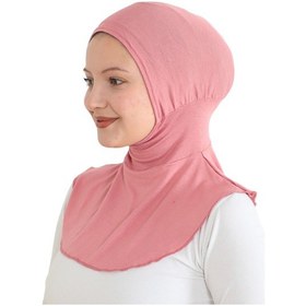Resim Modish Group Kadın Boyunluklu Hijab Tesettür Pratik Spor Bone - Sarı Gül Kurusu 