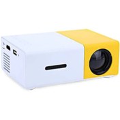 Resim BLUE İNTER Taşınabilir Mini LED Projeksiyon Cihazı Ev Sineması 