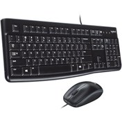 Resim Powermaster LOGITECH MK120 USB Q SİYAH KABLOLU KLAVYE+MOUSE SET 