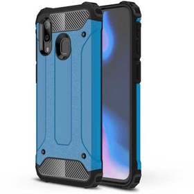 Resim Teknoqr Redmi Note 7 Kılıf TQR Crash Silikon Kapak - Mavi 