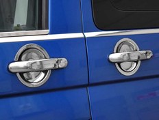 Resim OMSA VW T5 Transporter Krom Kapı Kolu Taşı 4 Kapı 2003-2023 Arası 