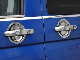 Resim OMSA VW T5 Transporter Krom Kapı Kolu Taşı 4 Kapı 2003-2023 Arası 