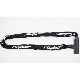 Resim Raptor Anahtarlı Zincir Kilit 6x120 Cm Siyah Bisiklet Motosiklet Bebek Arabası Güvenlik Kilidi Siyah 
