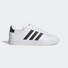 Resim adidas GW9195 Adidas Grand Court 2.0 Erkek Spor Ayakkabı FTWWHT/CBLACK/FTWWHT 