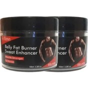 Resim Buğz Eelhoe 2li Adet Belly Fatburner Sweat Enhancer K Kas Şekillendirme Kremi 100 ml 