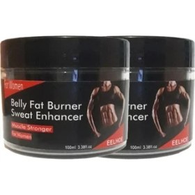 Resim Buğz Eelhoe 2li Adet Belly Fatburner Sweat Enhancer K Kas Şekillendirme Kremi 100 ml 