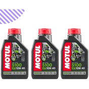Resim Motul 5100 10w40 Motorsiklet Yağı 3 Litre 