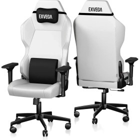 Resim EXVEGA Andromeda Kumaş Oyuncu Koltuğu Beyaz 