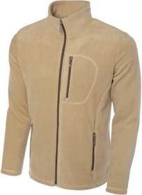 Resim Ghassy Co. Erkek Pro Rüzgar Geçirmez 5 Cepli Outdoor Tam Fermuarlı Polar Ceket 
