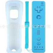 Resim Bloomnest Wiiu/wii Sağ Kontrol Cihazı, Hızlandırıcılı Silikon Mavi 2'si 1 Arada 