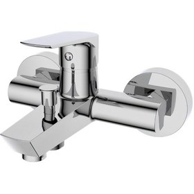 Resim Creavit Sh640 Tepe Duş Sistemi Ve Liva Banyo Bataryası Lv2500 Krom 