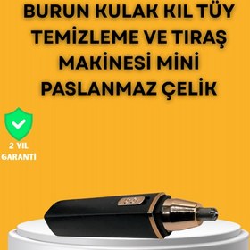 Resim USB Şarjlı Sessiz Burun ve Kulak Kılı Temizleme Cihazı 