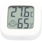 Resim Tenfowee Oda İçin Duvar Tipi Mini Nem Ve Sıcaklık Ölçer, Konfor Göstergeli, Doğru Okuma, Abs Malzeme, 2 Adet Paket 