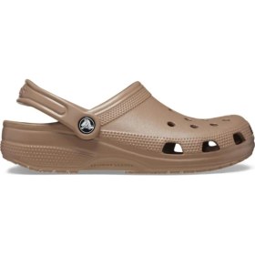Resim Crocs Classic Unisex Sabo Terlik Karamel Renk 46-47 Düz Taban Su Dostu Tasarım 10001 