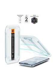 Resim Spigen iPhone Air Cam Ekran Koruyucu Kolay Kurulum GLAS.tR EZ Fit Slim HD (2 Adet) - AGL09861 