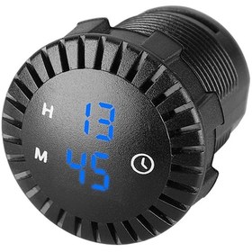 Resim Dolıty 12v / 24v Dokunmatik Dijital Saat 24 Premium Mavi-ışık 