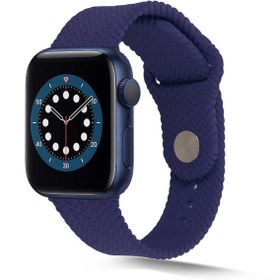 Resim Watch 40mm KRD-37 Uyumlu Zore Kordon-Lacivert 