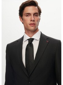 Resim D's Damat Ds Damat Slim Fit Antrasit Yünlü Travel Takim Elbise 4he05ob35577m Antrasit 