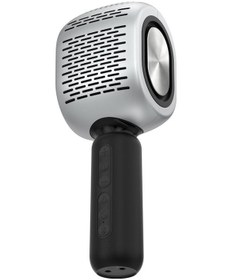 Resim L998 Bluetooth Mikrofonlu Taşınabilir Şarkı Söyleme Hoparlörü - Dsp Ses Efekti Ve Çift Bağlantı Özellikli 