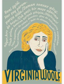 Resim Anason İşleri Virginia Woolf, Poster 48x68cm 