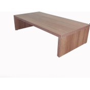 Resim Wooden Gold 7 cm Yükseklikte Teak Kahverengi Monitör Stand Ekran Yükseltici 3520 