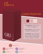 Resim GRİ CERISE PERDURE UNİSEX EDP 100 ML PARFÜM 