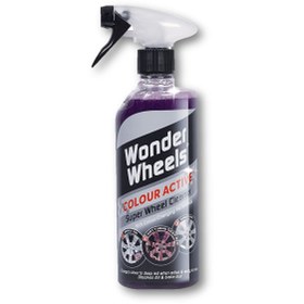 Resim Wonder Wheels Renk Değiştiren Asitsiz Süper Jant Temizleyici (600 ml) 