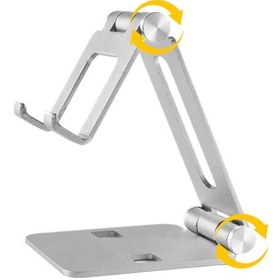 Resim Katlanabilir Tablet Telefon Standı Ve Nintendo Switch İçin İpad Air Pro İçin Masaüstü Standı, İp 7 6 Plus, Telefon Tutucu 46468177 