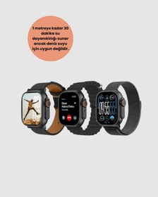Resim Amoled Ultra Akıllı Saat 15 Gün Batarya Güçlü Ekran 