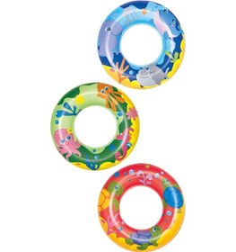 Resim Bestway Deniz Dünyası Simit 51 Cm Çok Renkli 