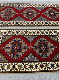 Resim El Dokuma Taşpınar Halısı 85x200 Ve 85x135 Yün Yatak Odası Takımı Yeşil 