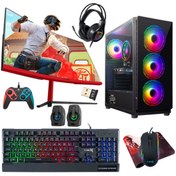 Resim Tx4107 Intel Core i5 3470 23.6" 16 GB RAM 1 TB SSD 4 GB GTX1050 Ti Curved Monitör FreeDOS Oyun Bilgisayarı Turbox