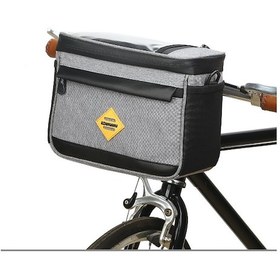 Resim Ambition Gri- Bisiklet Panniers, Büyük Kapasiteli Su Geçirmez Gri 