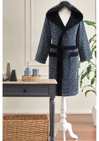 Resim Özdilek Modra Maskülen Kapüşonlu Bornoz S/m Beden 