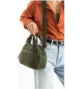 Resim Yumuşak Dokulu Ultra Hafif, Esnek Ve Su Geçirmez Polyamid Kumaş Omuz Ve Kol Çantası Koyu Yeşil Model: 571-13-14h Yeşil 