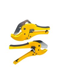 Resim Profesyonel Emniyetli Keskin PVC-PPR Plastik Boru Kesme Makası 