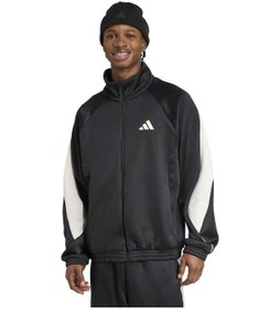 Resim Black/owhıte Adidas Erkek Günlük Eşofman Üstü M Stadium Tt Jn1821 Siyah 