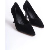 Resim Cordelia Kadın Siyah Saten Stiletto 