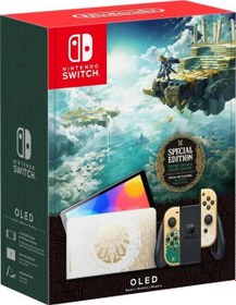Resim Switch Oled Model Konsol Zelda Tears Of The Kingdom Limited Edition 